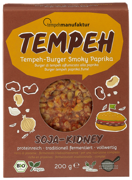 Tempeh-Burger Smoky Paprika